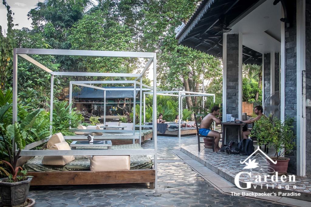 Garden Village Guesthouse & Pool Bar Siem Reap Ngoại thất bức ảnh